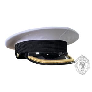 CAP RCN Removable Cotton Top White Junior Officer