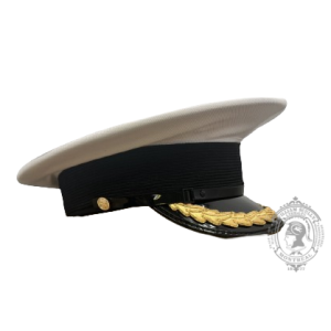 CAP RCN Removable Cotton Top White Senior Officer