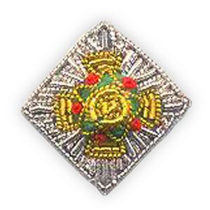 Embroidered DND Standard Pip for mess kit (pair)