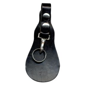 Key Ring with Leather Pant-Protector