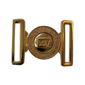 THE ROYAL MONTREAL REGIMENT INTERLOCKING BUCKLE