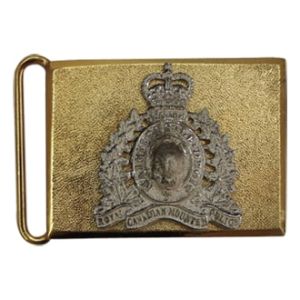 ROYAL CANADIAN MOUNTED POLICE CEREMONIAL BUCKLE STYLE 1