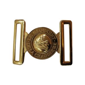 LE RÉGIMENT DE LA CHAUDIÈRE INTERLOCKING BUCKLE