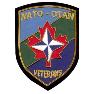 NATO-OTAN Veterans Assoc. Embroidered Badge