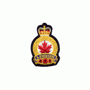 Royal Canadian Legion Embroidered Badge