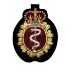 Medical Embroidered Beret Badge