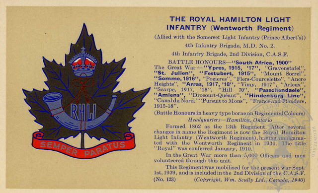  Album: Regimental Postcards circa 1940      Date: 03/04/2004  Size: 26 items Views: 123435  