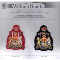 Embroidered Chief Warrant Officer of Canada

Armoiries du Canada d'adjudant chef brodées

Date: 08/09/2007
Views: 2435
